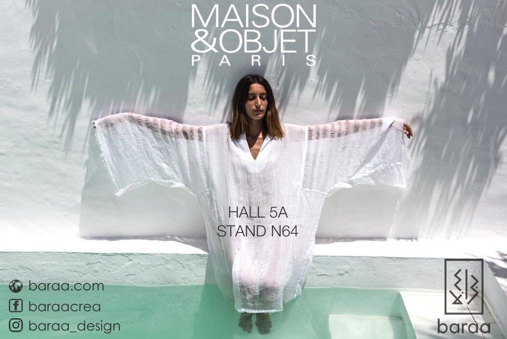 Baraa’s exhibition at Maison & Objet 2018