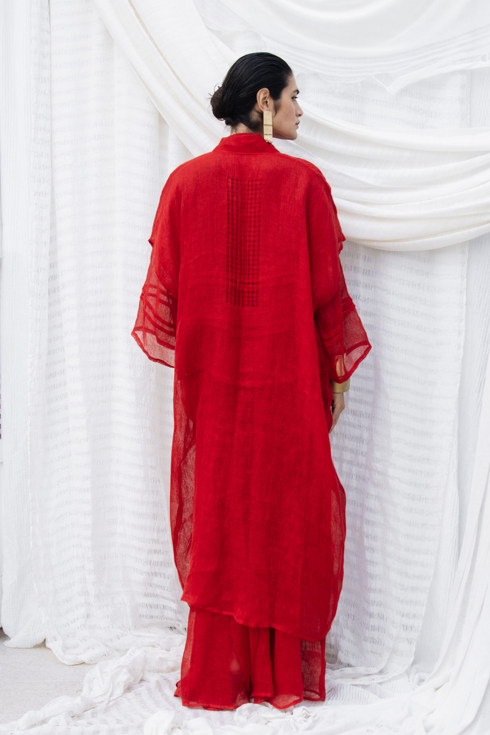 Sirocco Kimono back embroidered Barmakli - Image 2